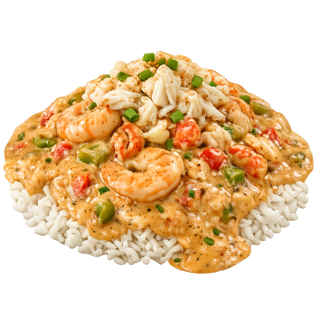 Cajun Creamy Seafood Etoufee