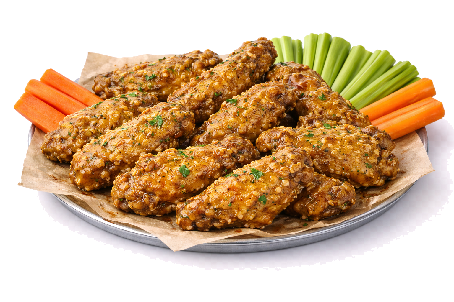 Cajun Honey Butter Garlic Wings