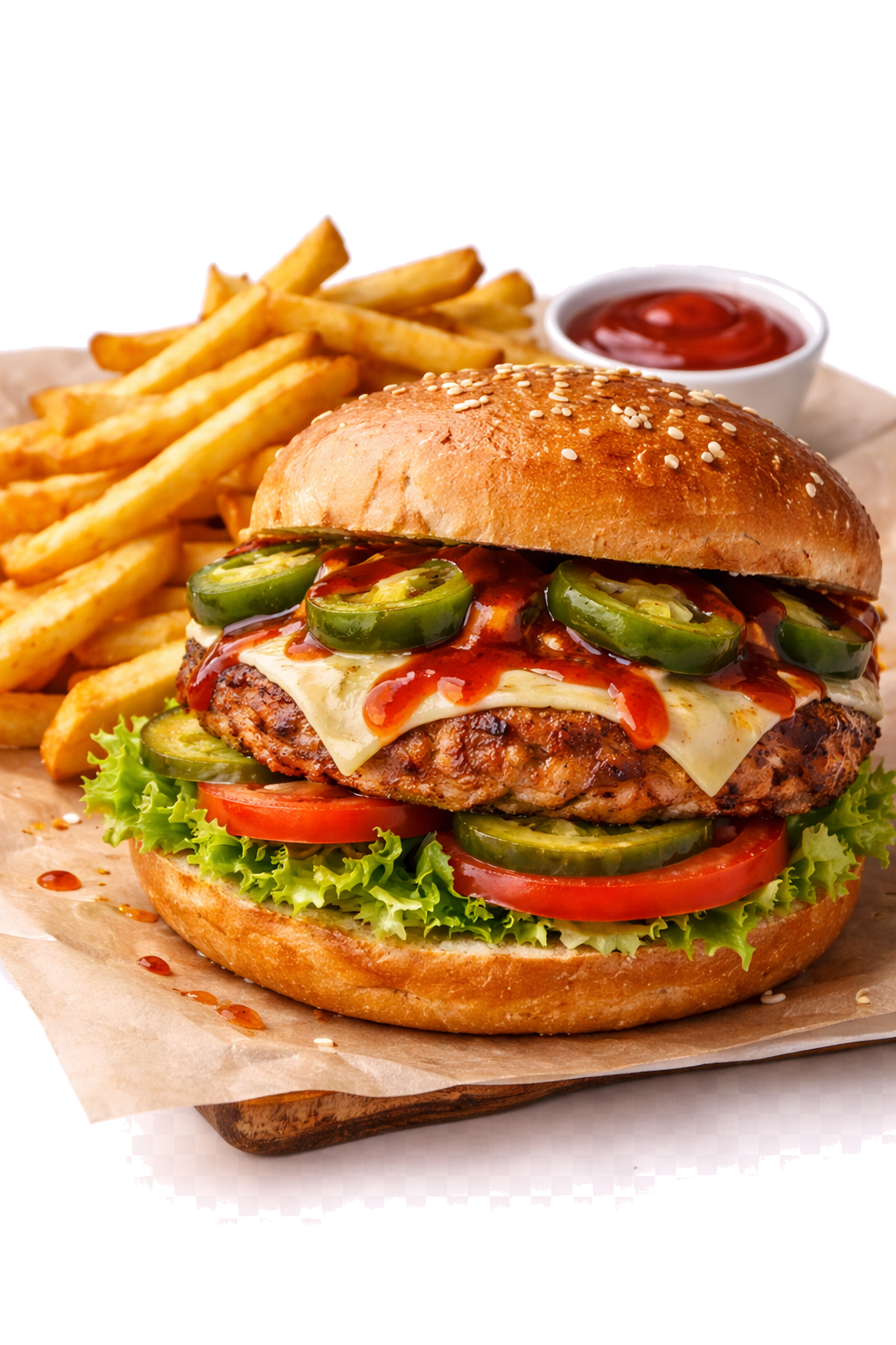 Cajun Turkey Burger